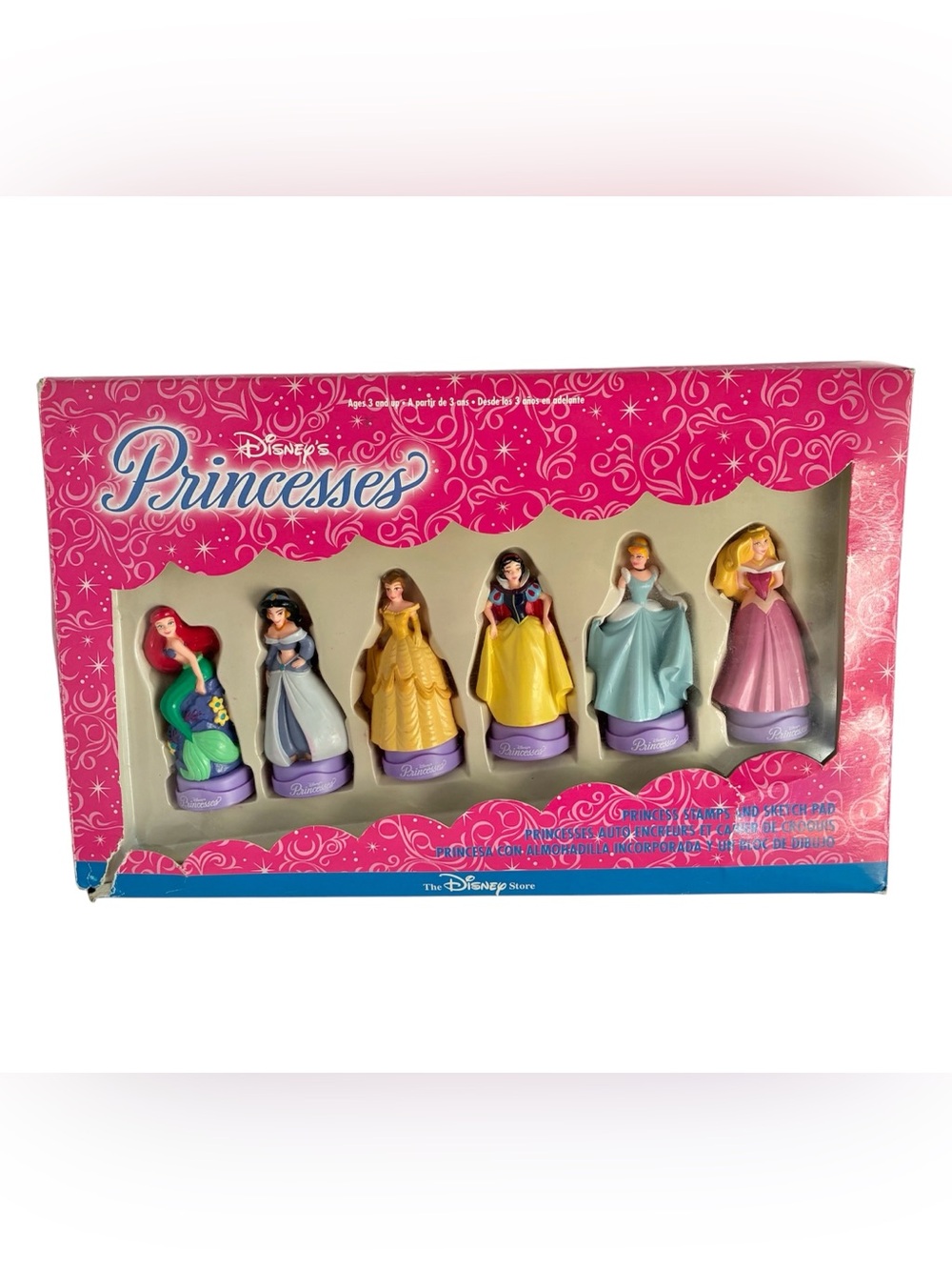 Princesses Figure Disney Set In Original Box Rare